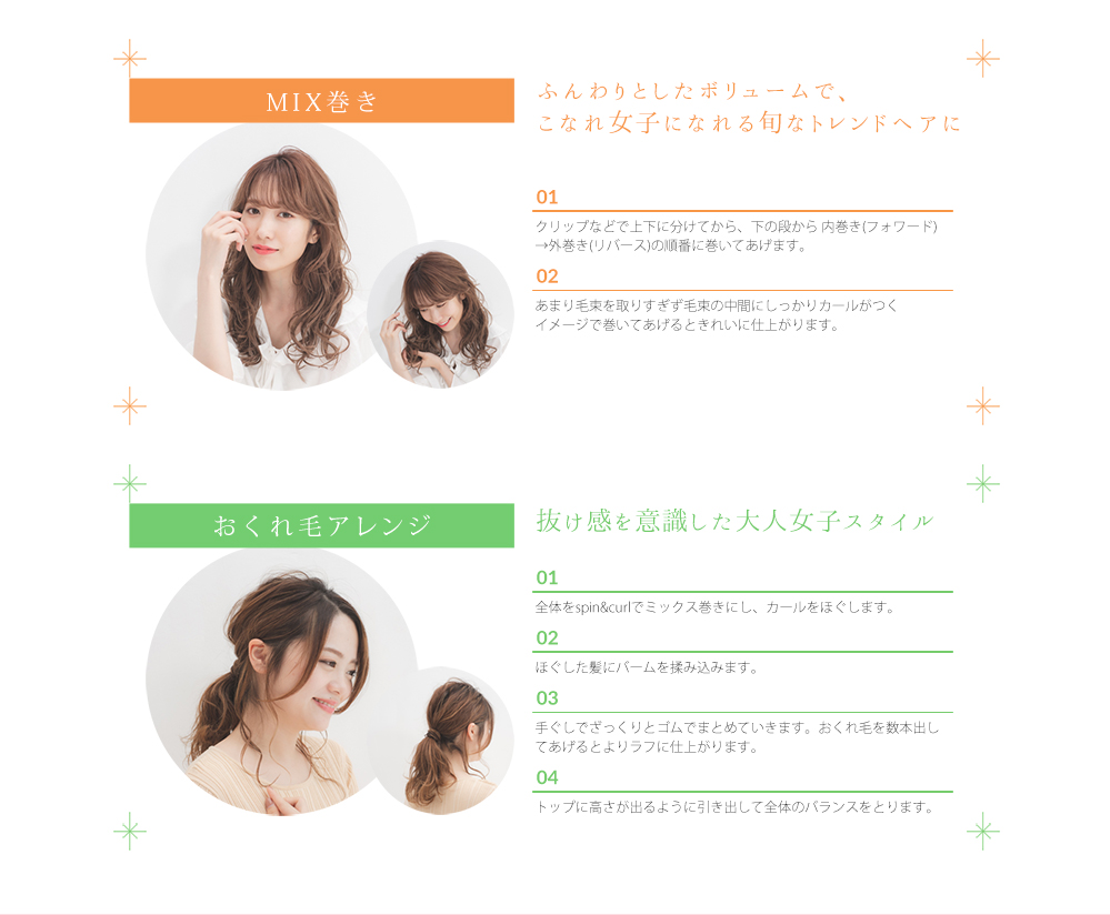 spin & curl SILK PLATE 自動巻カールアイロン 楽天移行