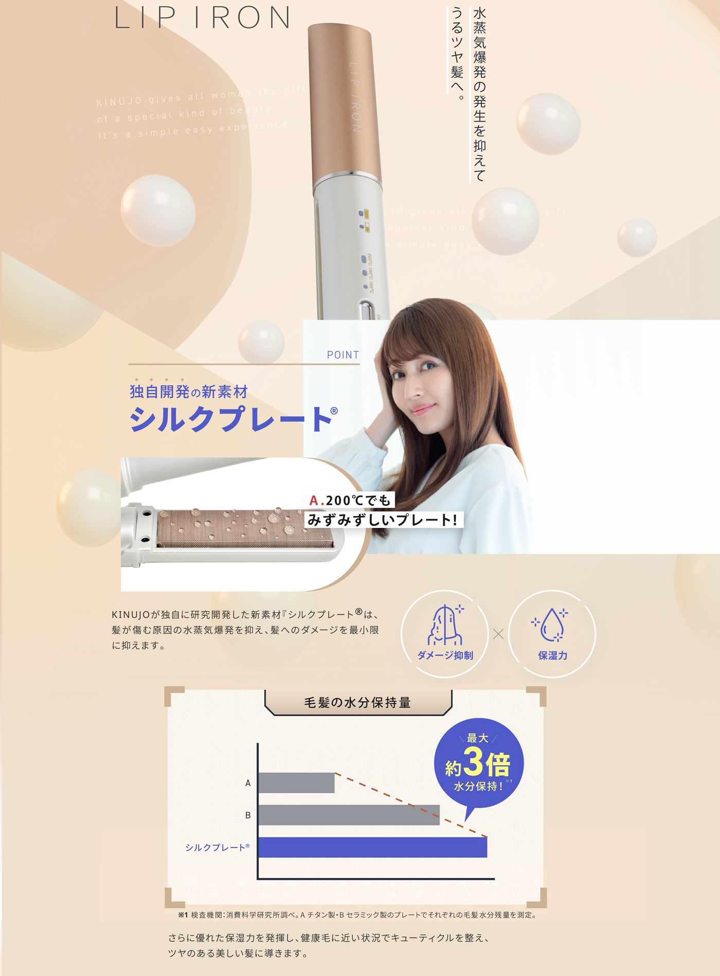 リップアイロン~LIP IRON~ -コードレスアイロン-